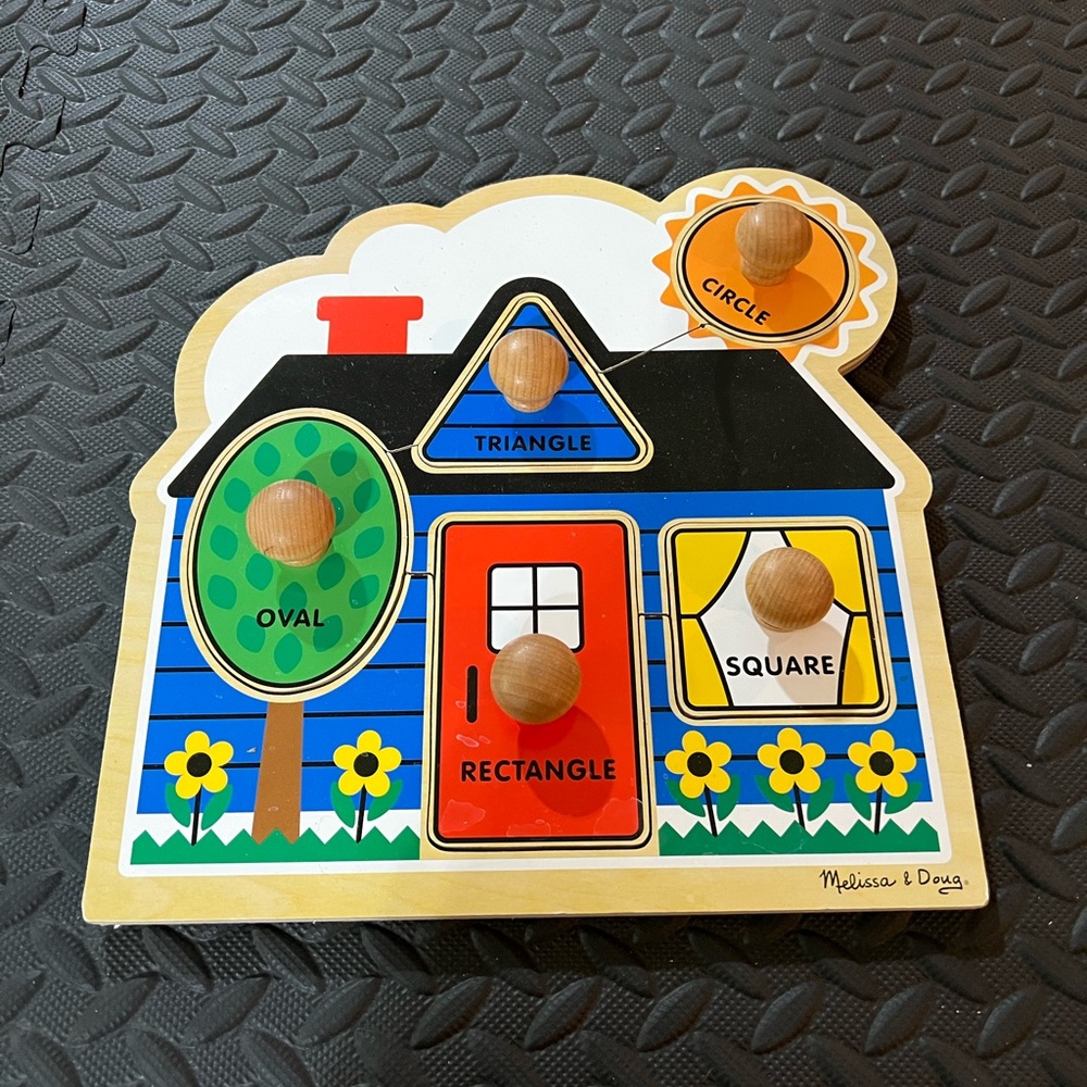 Melissa and Doug House Shape puzzle